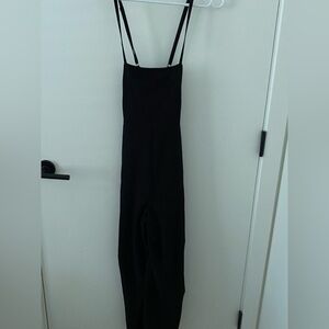 Guess Sleek Black Strappy Jumpsuit